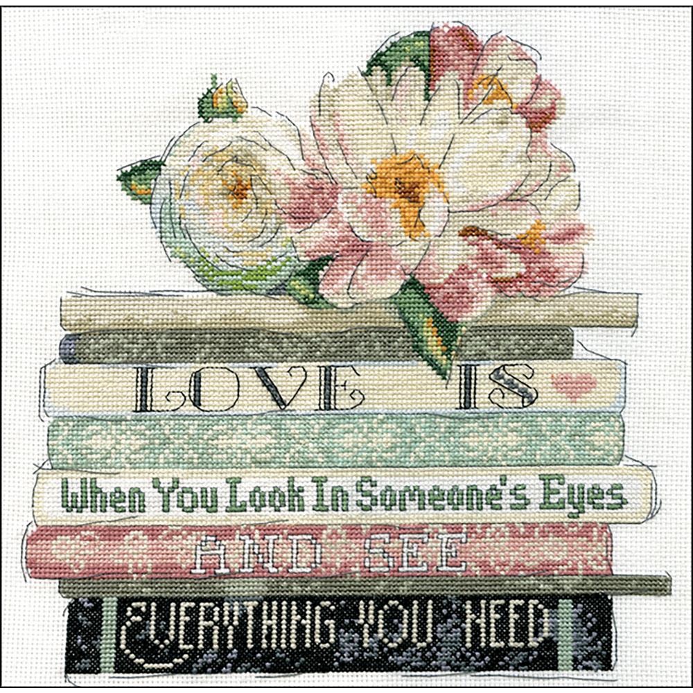 Love Is Counted Cross Stitch Kit